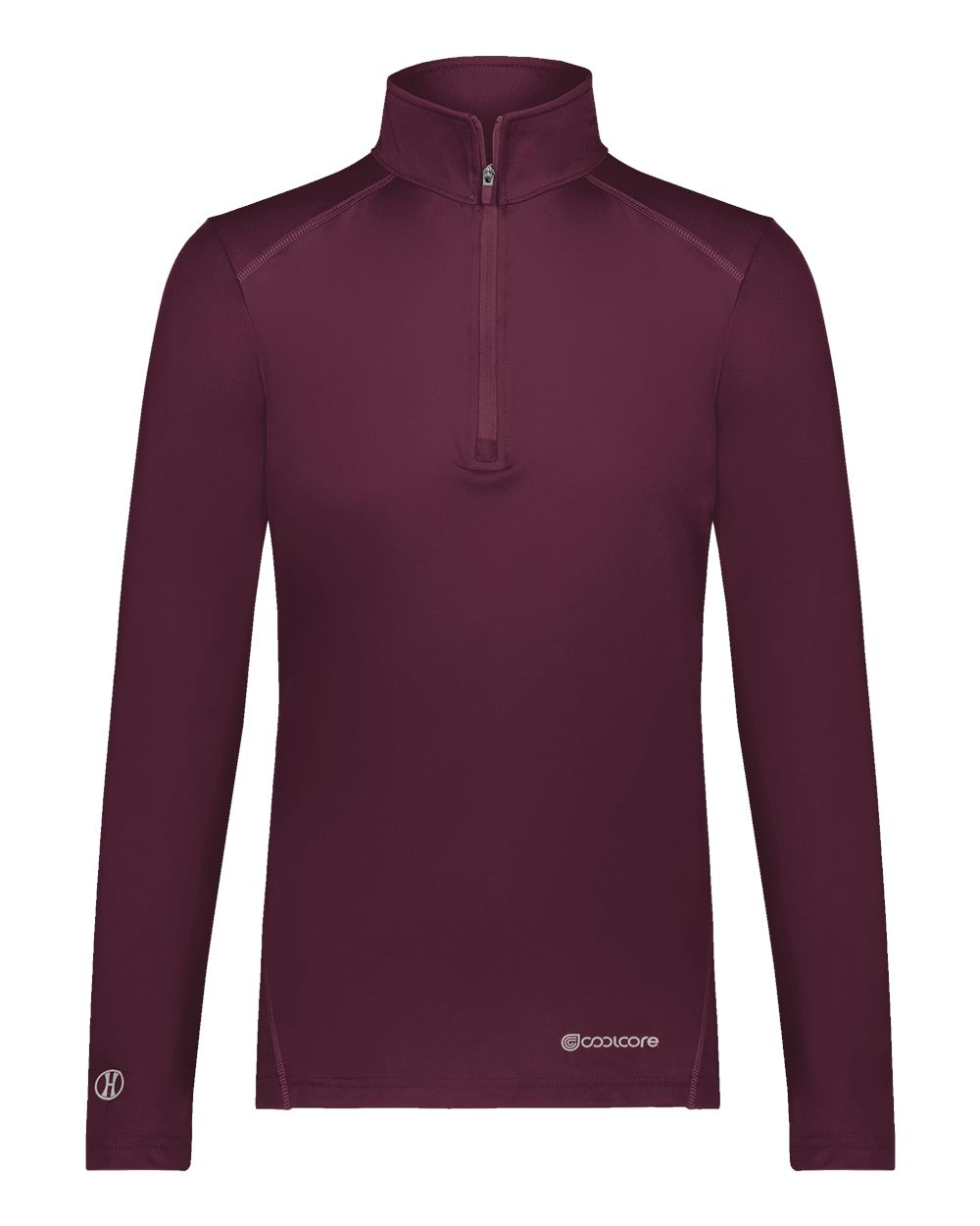 Holloway Women's CoolCore® Quarter-Zip Pullover. 222340 - Maroon
