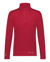 Holloway Women's CoolCore® Quarter-Zip Pullover. 222340 - Scarlet