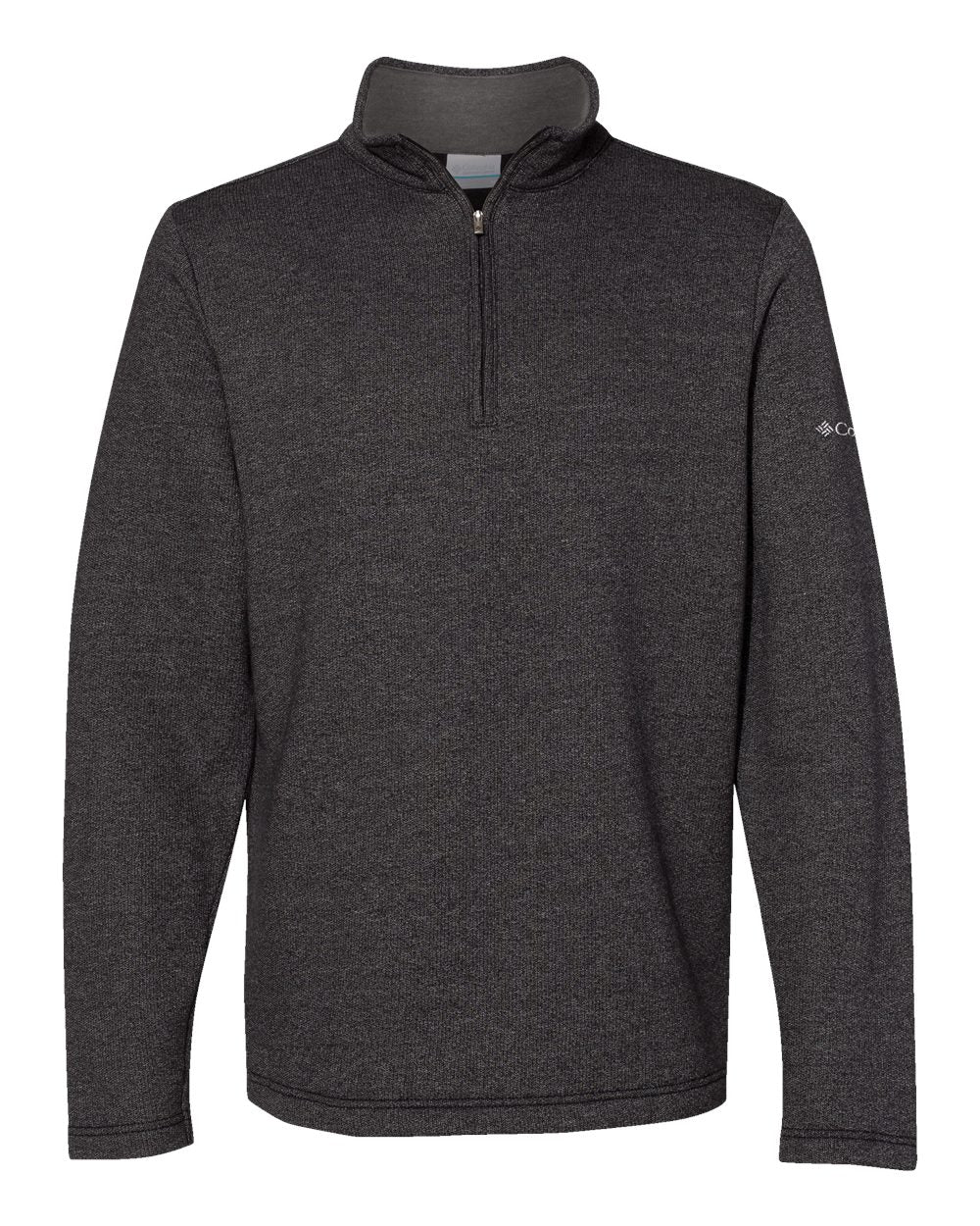 Columbia Men's Great Hart Mountain™ III Half-Zip Pullover. 212487 - Black Heather