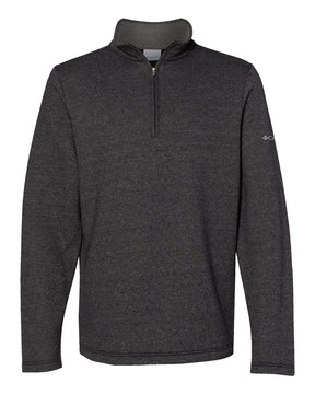 Columbia Men's Great Hart Mountain™ III Half-Zip Pullover. 212487 - Black Heather