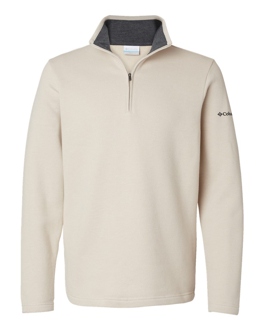 Columbia Men's Great Hart Mountain™ III Half-Zip Pullover. 212487 - Dark Stone Heather