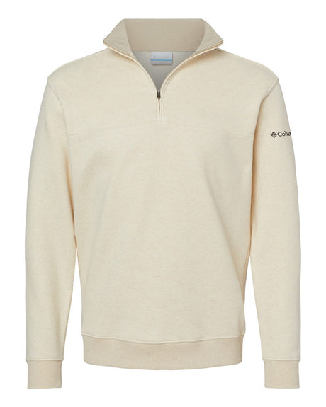 Columbia Men's Hart Mountain™ II Half-Zip Pullover. 212475 - Oatmeal Heather
