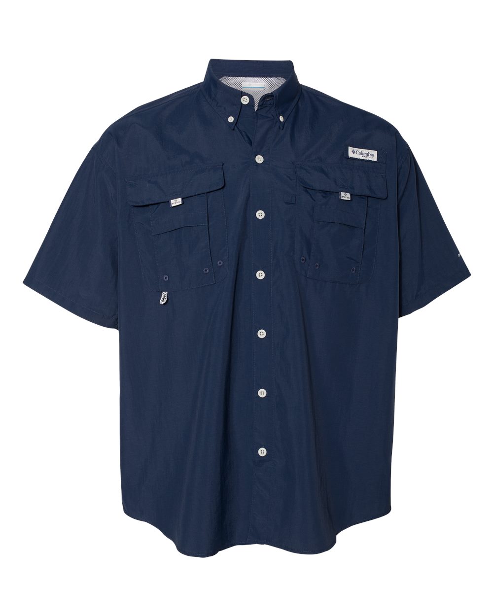 Columbia Men's PFG Bahama™ II Short Sleeve Shirt. 212464 - Collegiate Navy