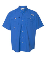 Columbia Men's PFG Bahama™ II Short Sleeve Shirt. 212464 - Vivid Blue
