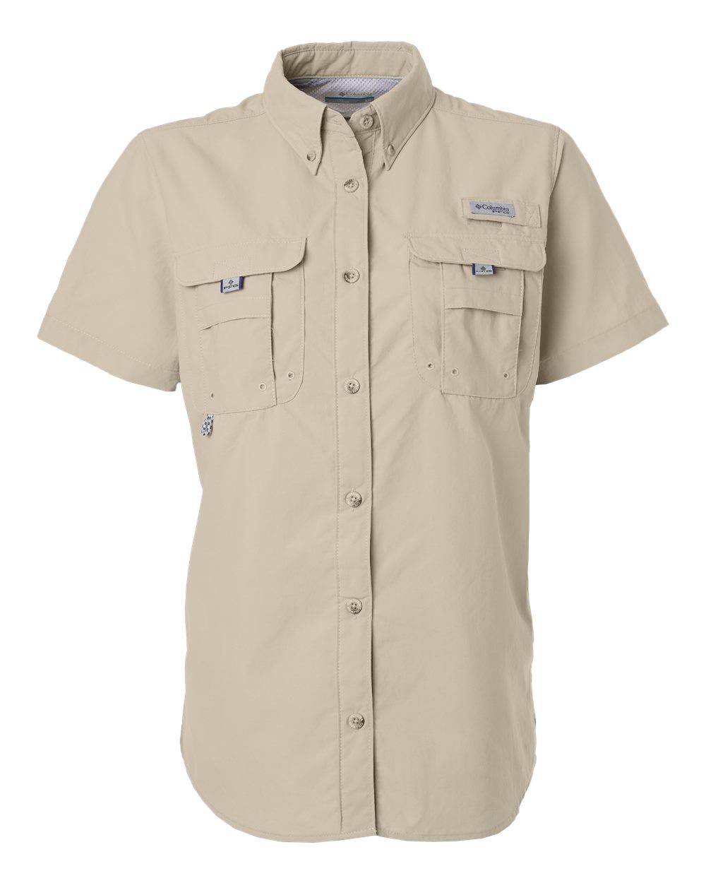 Columbia Women's PFG Bahama™ Short Sleeve Shirt. 212473 - Fossil