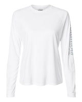 Columbia Women's PFG Tidal Tee™ II Long Sleeve. 212485 - White/ Cirrus Grey