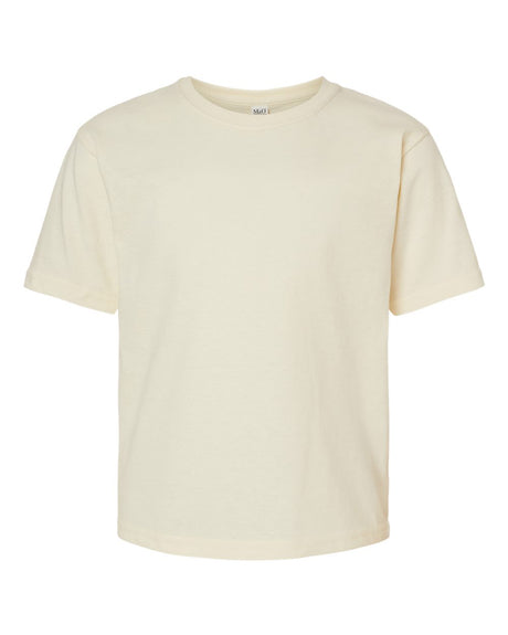 M&O Youth Gold Soft Touch T-Shirt. 4850 - Natural