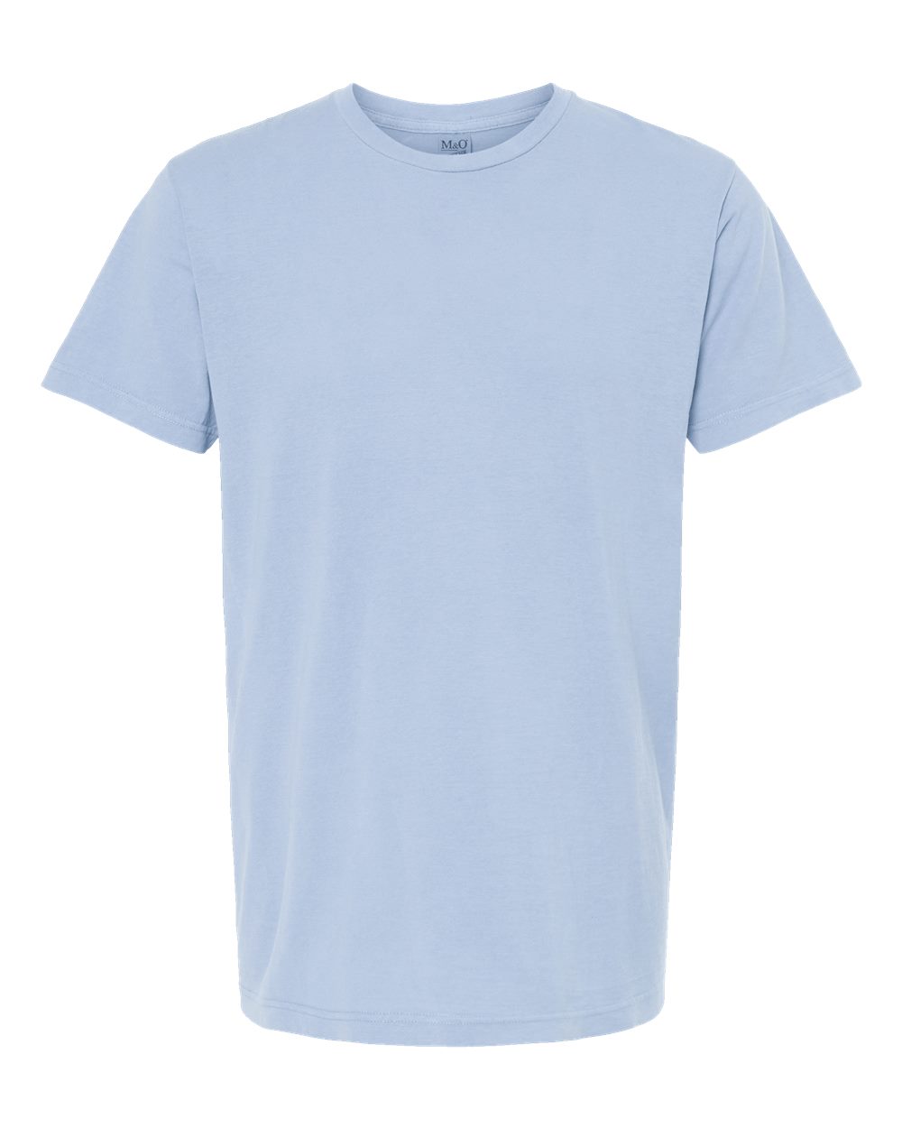 M&O Unisex Vintage Garment-Dyed T-Shirt. 6500M - Chambray