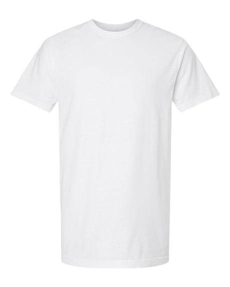M&O Unisex Vintage Garment-Dyed T-Shirt. 6500M - White