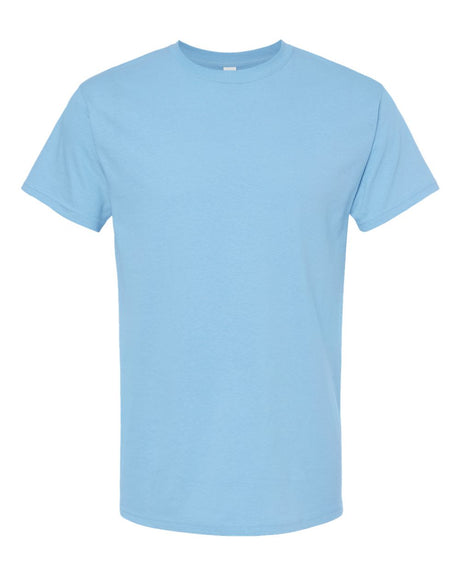 M&O Men's Gold Soft Touch T-Shirt. 4800 - Sky