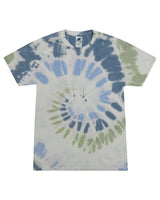 Colortone Unisex Multi-Color Tie-Dyed T-Shirt. 1000 - Grand Canyon
