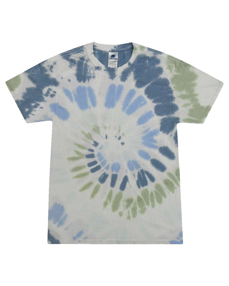 Colortone Unisex Multi-Color Tie-Dyed T-Shirt. 1000 - Grand Canyon