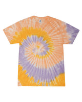 Colortone Unisex Multi-Color Tie-Dyed T-Shirt. 1000 - Sunflower
