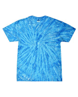 Colortone Unisex Multi-Color Tie-Dyed T-Shirt. 1000 - Neon Blueberry