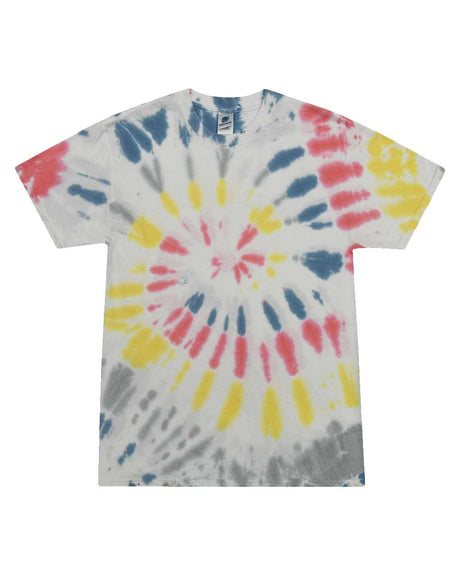Colortone Youth Multi-Color Tie-Dyed T-Shirt. 1000Y - Yellowstone