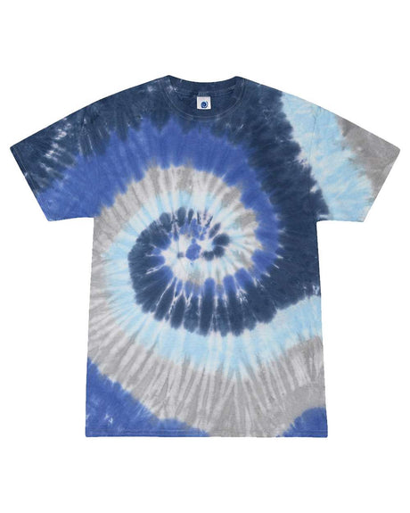 Colortone Youth Multi-Color Tie-Dyed T-Shirt. 1000Y - Moonbeam