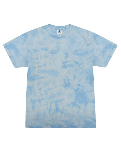Colortone Unisex Crystal Wash T-Shirt. 1390 - Crystal Carolina Blue