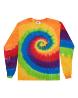 Colortone Unisex Tie-Dyed Long Sleeve T-Shirt. 2000 - Prism