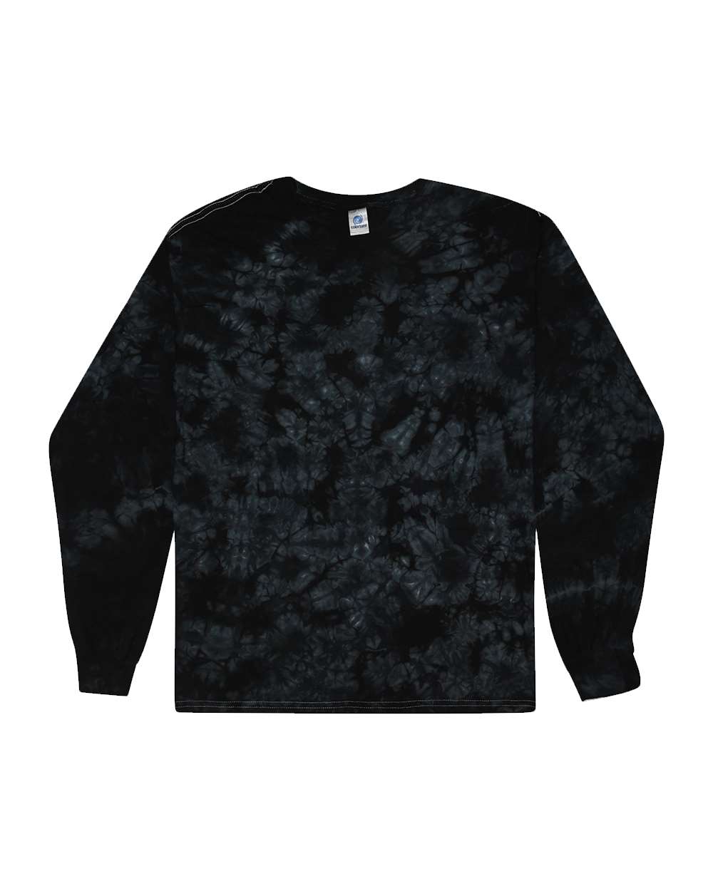 Colortone Unisex Crystal Wash Long Sleeve T-Shirt. 2390 - Crystal Black