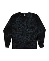Colortone Unisex Crystal Wash Long Sleeve T-Shirt. 2390 - Crystal Black