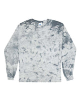 Colortone Unisex Crystal Wash Long Sleeve T-Shirt. 2390 - Crystal Silver