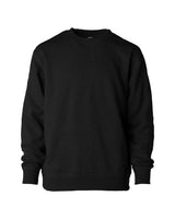 Independent Trading Co. Toddler Lightweight Special Blend Crewneck Sweatshirt. PRM10TSBC - Black