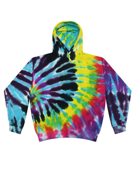 Colortone Unisex Tie-Dyed Hooded Sweatshirt. 8777 - Flashback