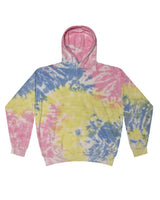 Colortone Youth Tie-Dyed Hooded Sweatshirt. 8777Y - Sherbet