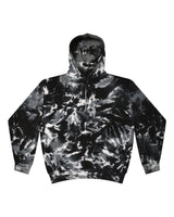 Colortone Youth Tie-Dyed Hooded Sweatshirt. 8777Y - Multi Black