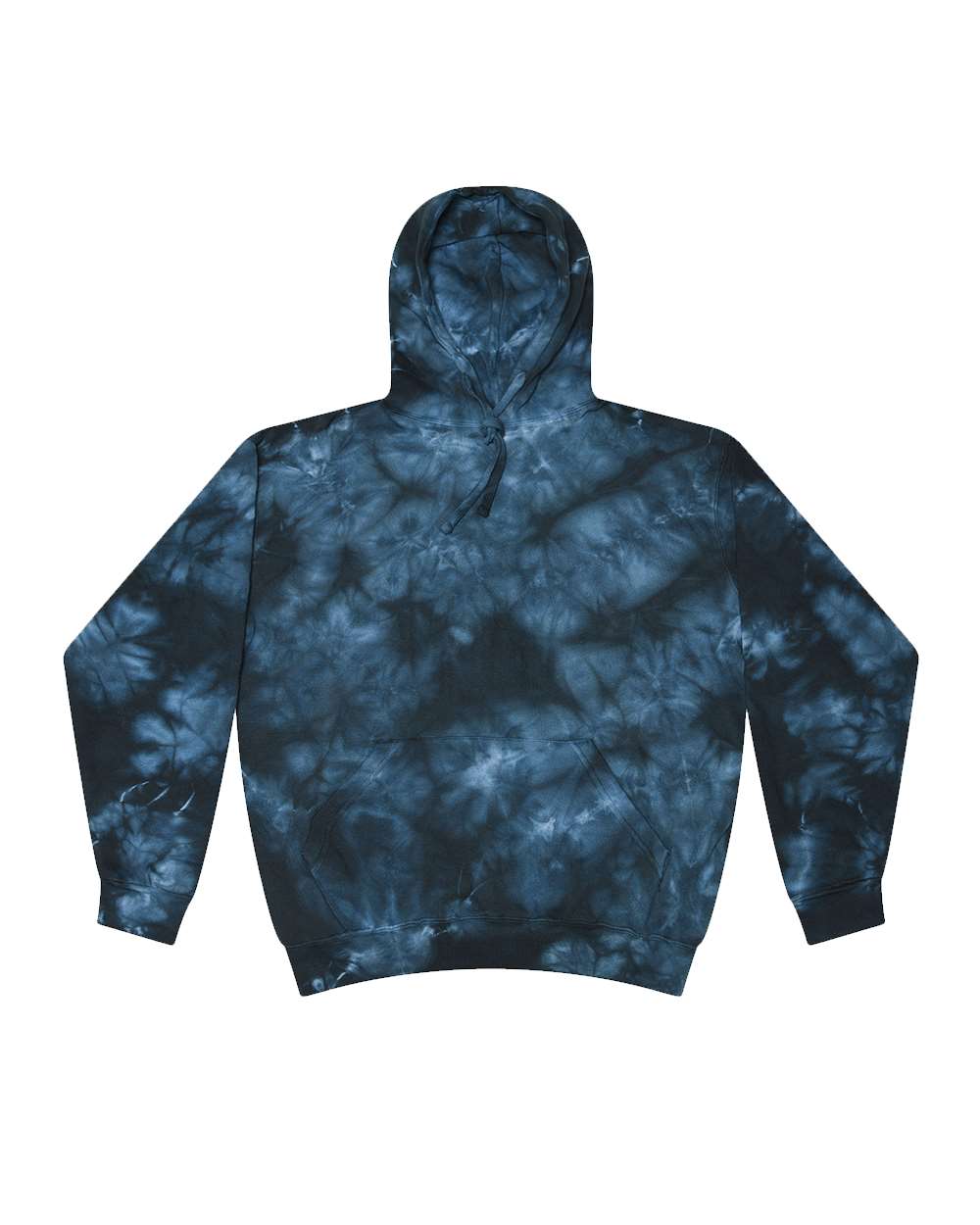 Colortone Unisex Crystal Wash Hooded Sweatshirt. 8790 - Crystal Navy