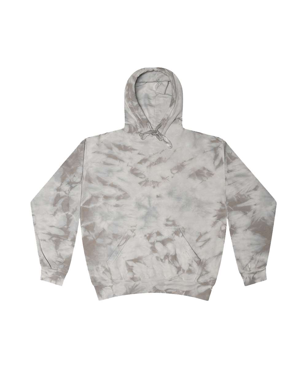 Colortone Unisex Crystal Wash Hooded Sweatshirt. 8790 - Crystal Silver