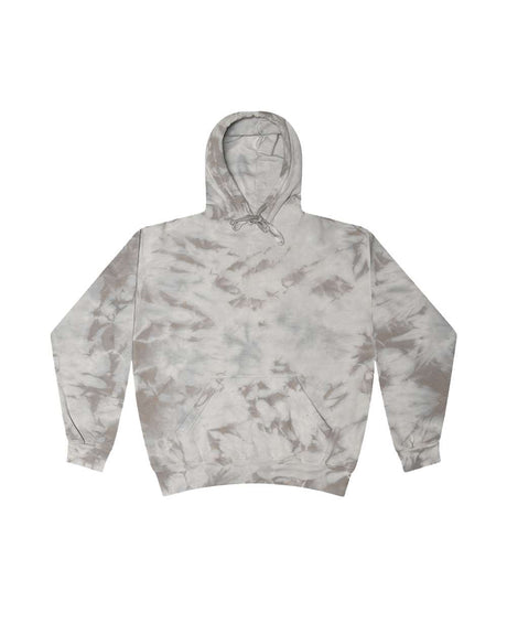 Colortone Unisex Crystal Wash Hooded Sweatshirt. 8790 - Crystal Silver