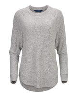 Boxercraft Women's Cuddle Oversize Pullover Sweater. BW1102 - Oxford Heather