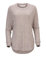 Boxercraft Women's Cuddle Oversize Pullover Sweater. BW1102 - Espresso Heather