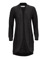 Boxercraft Women's Cuddle Cardigan. BW1103 - Black Heather