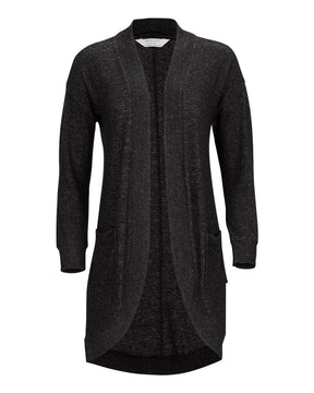 Boxercraft Women's Cuddle Cardigan. BW1103 - Black Heather