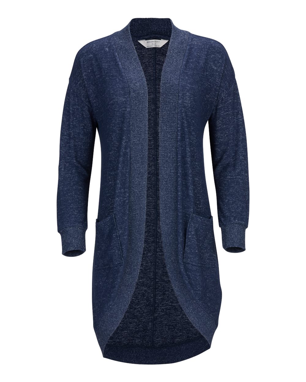 Boxercraft Women's Cuddle Cardigan. BW1103 - Navy Heather