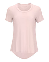 Boxercraft Women's Bamboo Scoop Neck T-Shirt. BW2105 - Pink Serenity