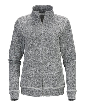 Boxercraft Women's Alpine Full-Zip. BW5207 - Black Heather