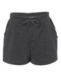 Boxercraft Women's Fleece Shorts. BW6502 - Charcoal Heather