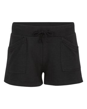 Boxercraft Women's French Terry Safari Shorts. BW6503 - Charcoal Heather
