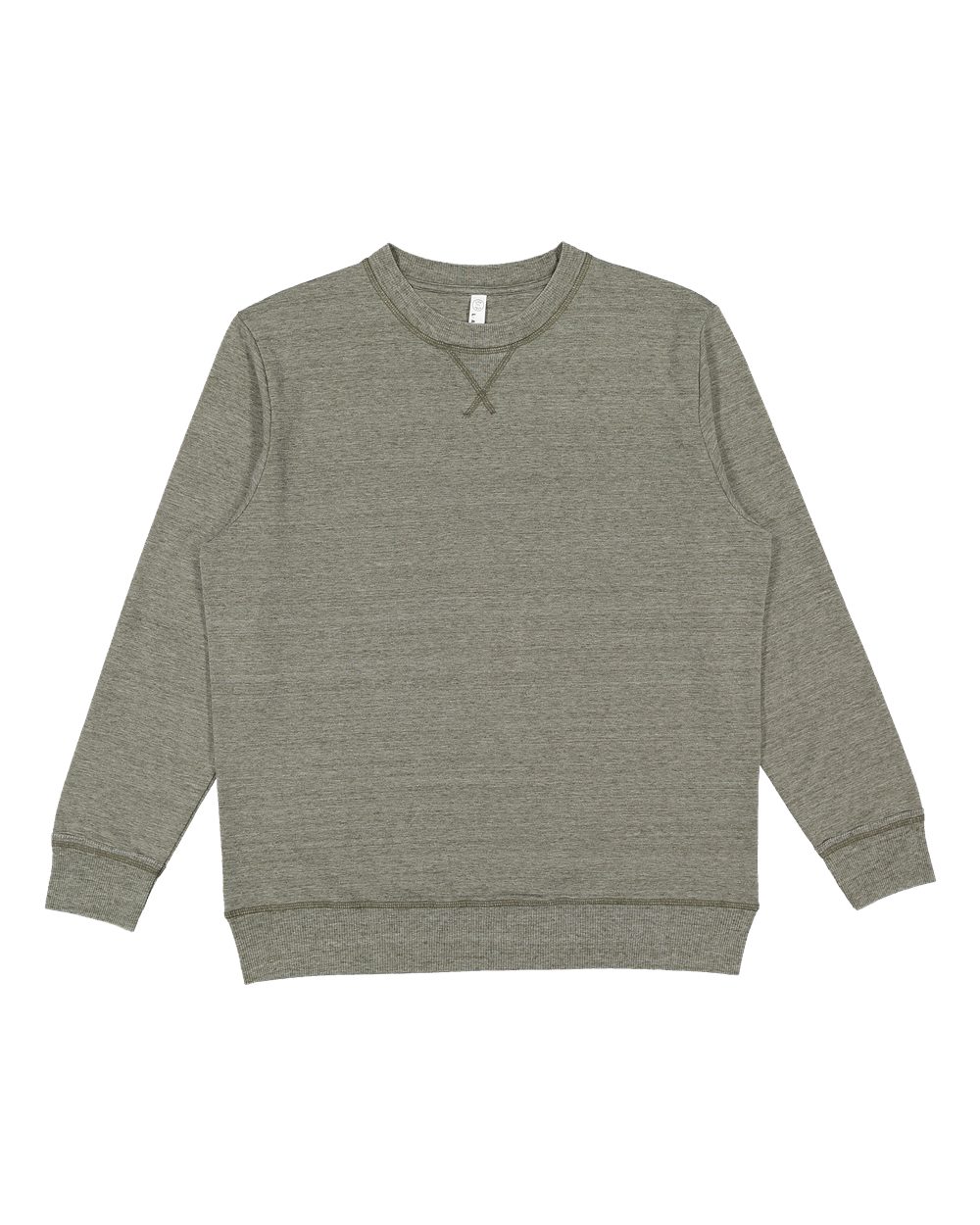 LAT Unisex Vintage Wash Crewneck Sweatshirt. 6935 - Weathered Military Green
