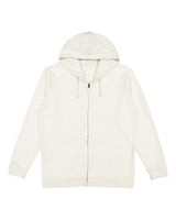 LAT Unisex Full-Zip Hoodie Sweatshirt. 6927 - Natural Heather