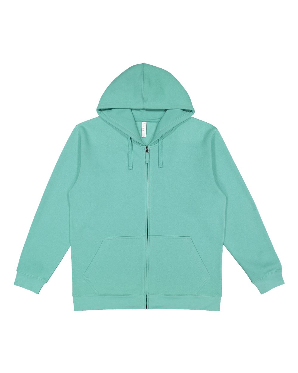 LAT Unisex Full-Zip Hoodie Sweatshirt. 6927 - Saltwater
