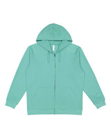 LAT Unisex Full-Zip Hoodie Sweatshirt. 6927 - Saltwater