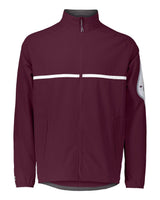 Holloway Unisex Weld Jacket. 229543 - Maroon/ White