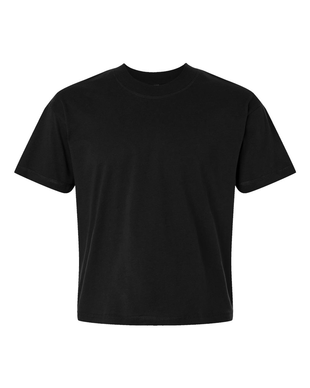 LAT Unisex Boxy Jersey Tee. 3520 - Black