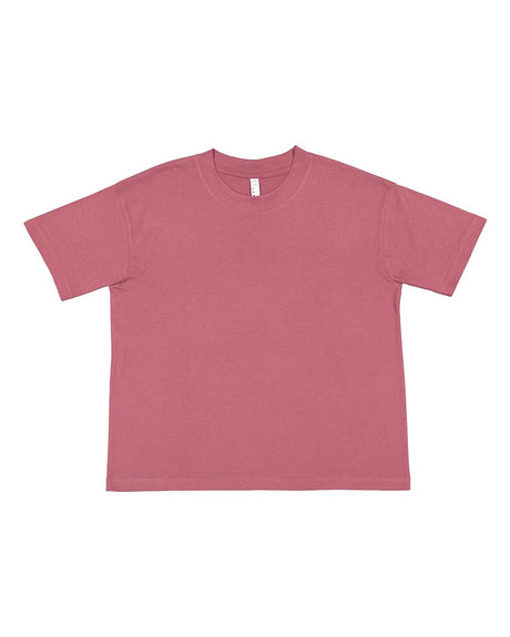 LAT Unisex Boxy Jersey Tee. 3520 - Rouge