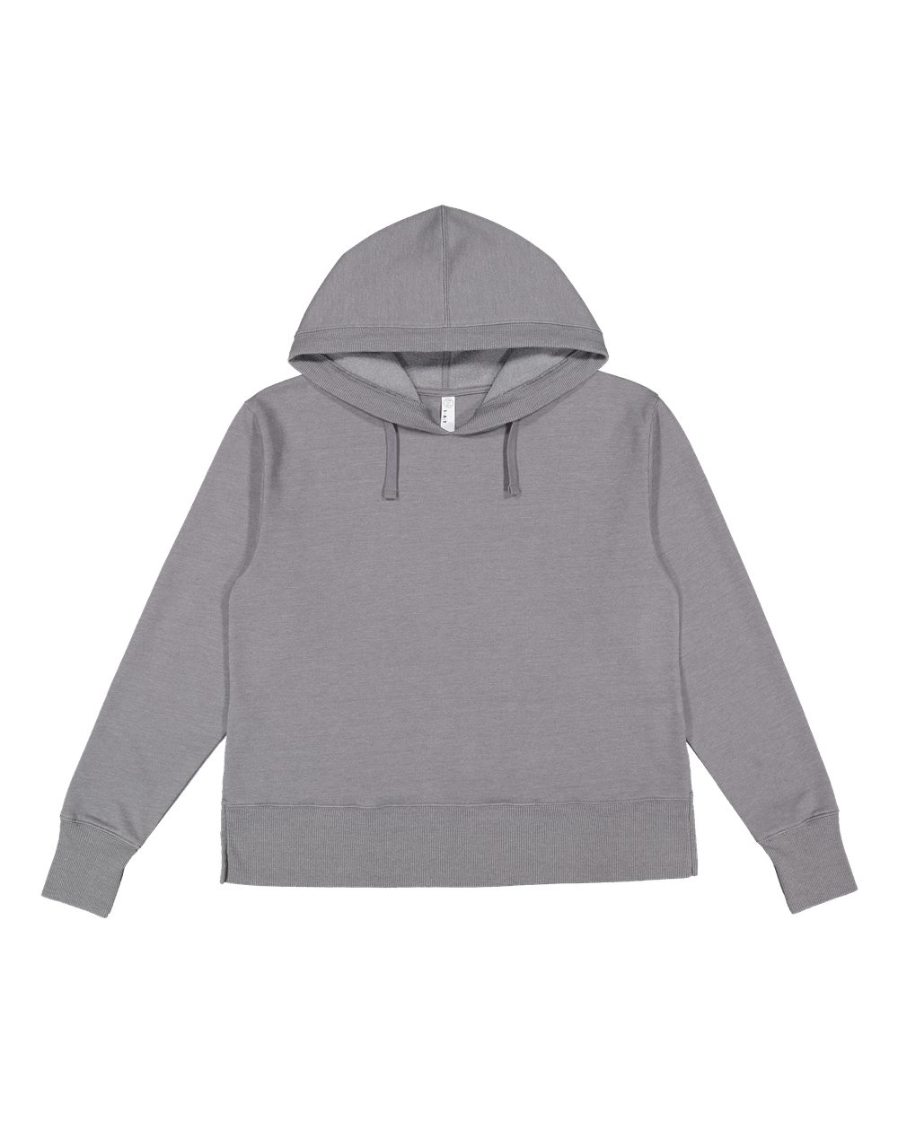 LAT Women's Vintage Wash Hoodie Sweatshirt. 3536 - Washed Grey