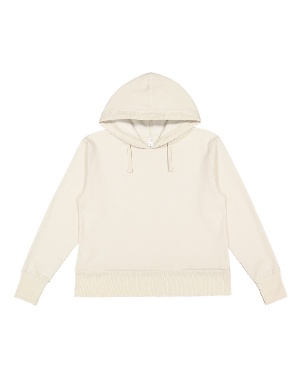 LAT Women's Vintage Wash Hoodie Sweatshirt. 3536 - Washed Natural